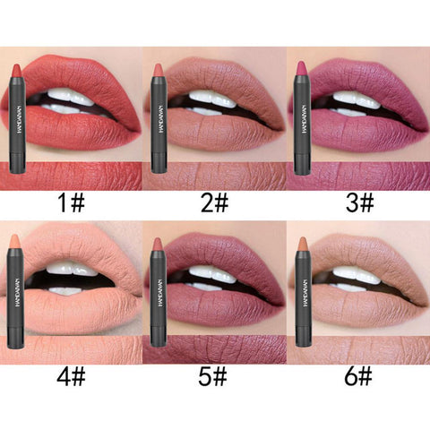 Long-Lasting Matte Lipstick Pencils