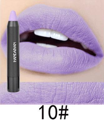 Long-Lasting Matte Lipstick Pencils