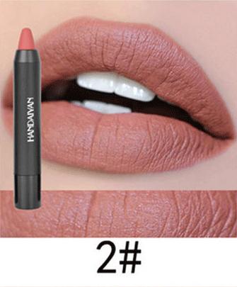 Long-Lasting Matte Lipstick Pencils