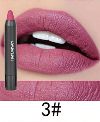 Long-Lasting Matte Lipstick Pencils